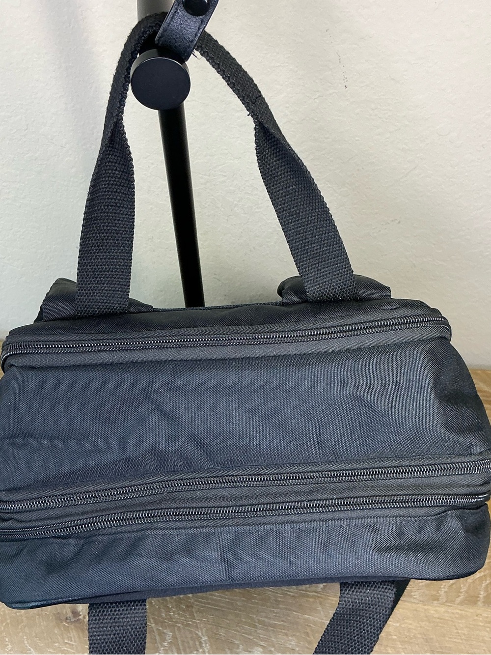 BEIS The Expandable Backpack in Black - Picture 3 of 12